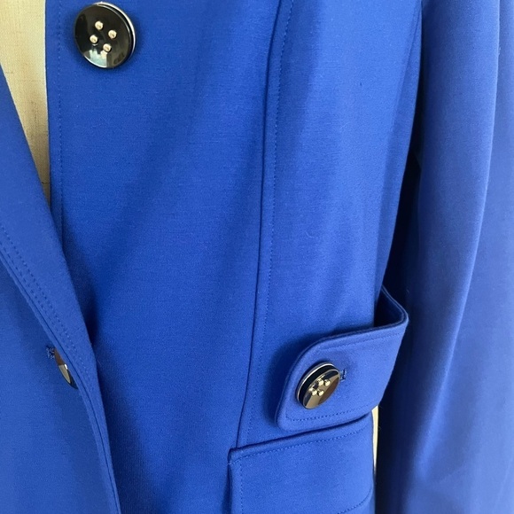 Chicos Blue Duster Coat - Picture 12 of 16